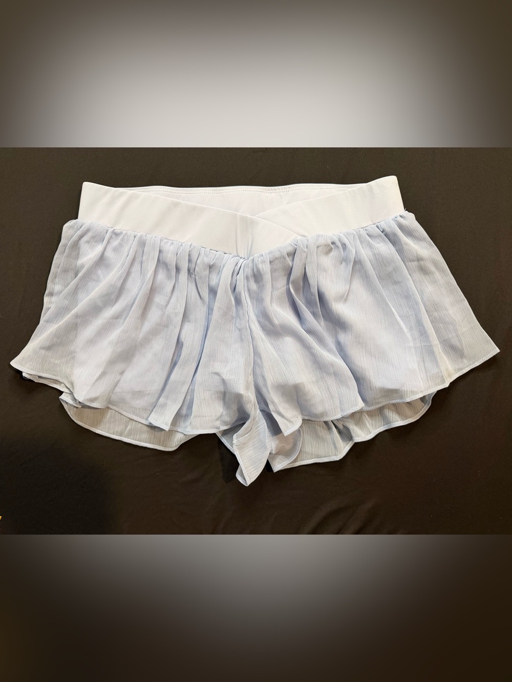 Halara Light Blue Butterfly Shorts